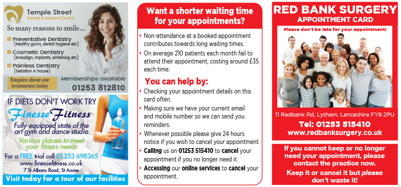 Appointment Card Side 1