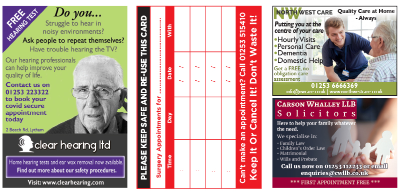Appointment Card Side 2